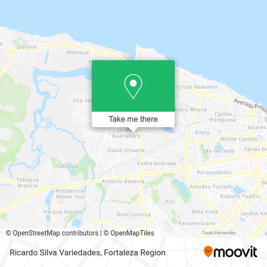 Ricardo Silva Variedades map