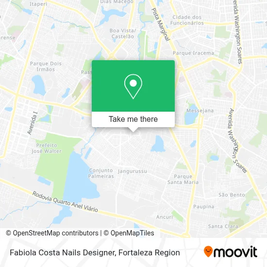 Fabiola Costa Nails Designer map