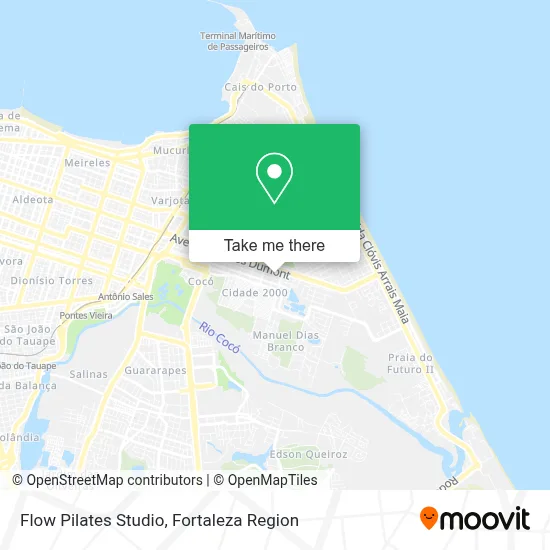 Flow Pilates Studio map