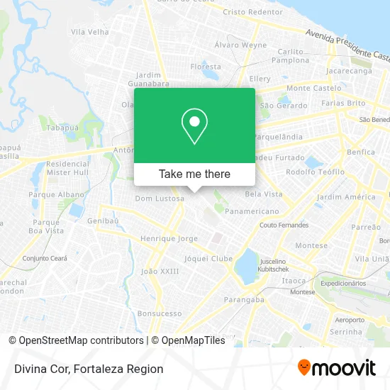 Divina Cor map