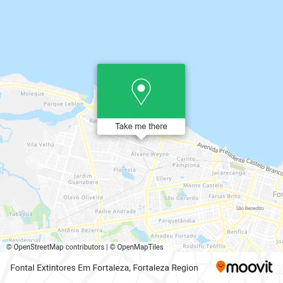 Fontal Extintores Em Fortaleza map