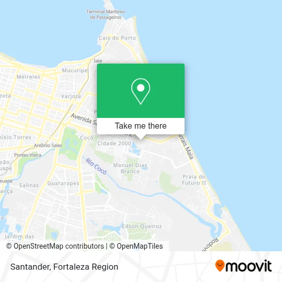 Santander map