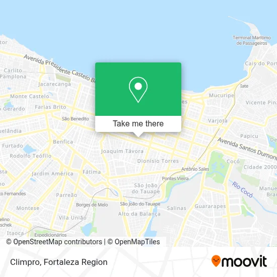 Climpro map