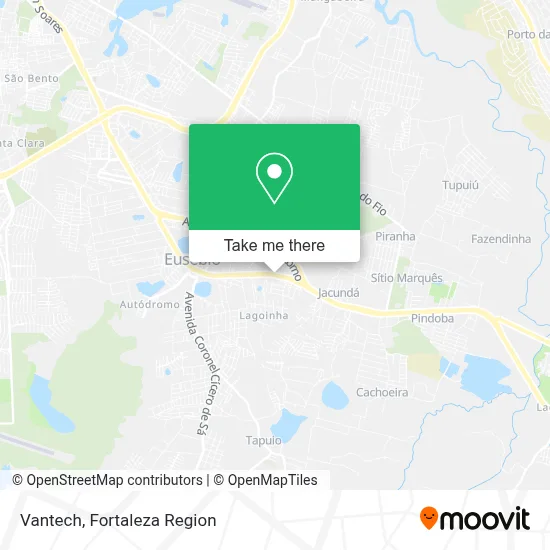 Vantech map