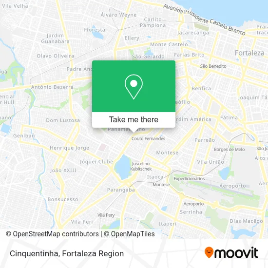Cinquentinha map