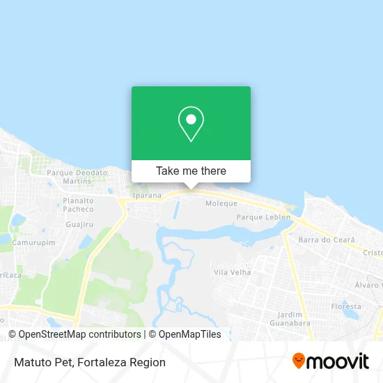 Matuto Pet map