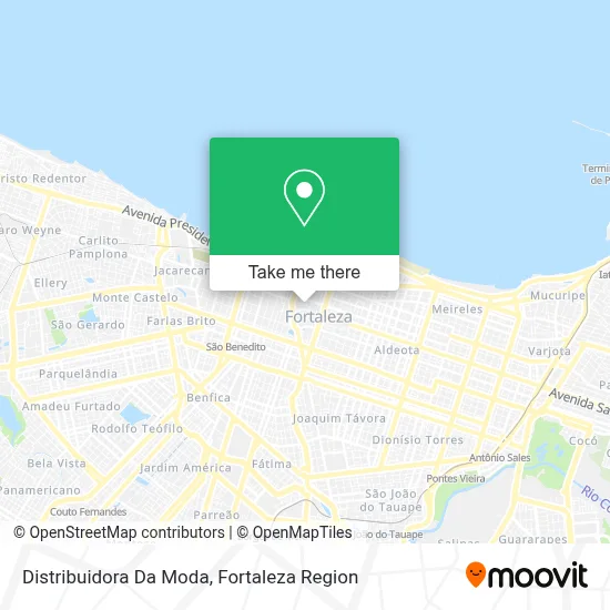 Distribuidora Da Moda map