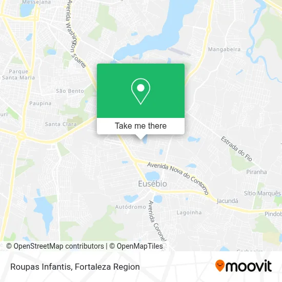 Roupas Infantis map