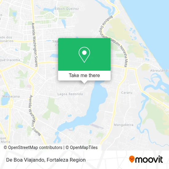 De Boa Viajando map