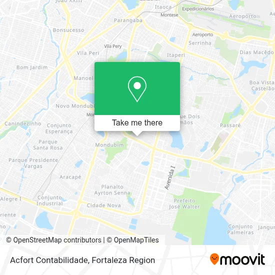 Acfort Contabilidade map