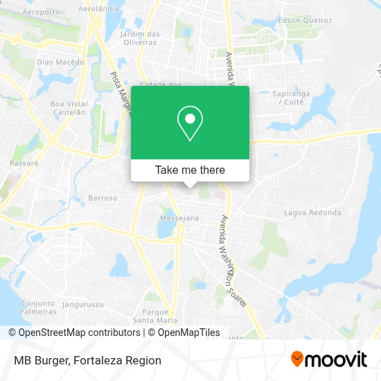 MB Burger map