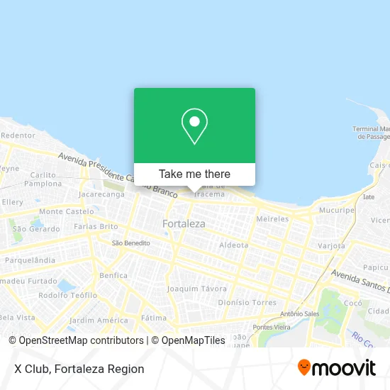 X Club map