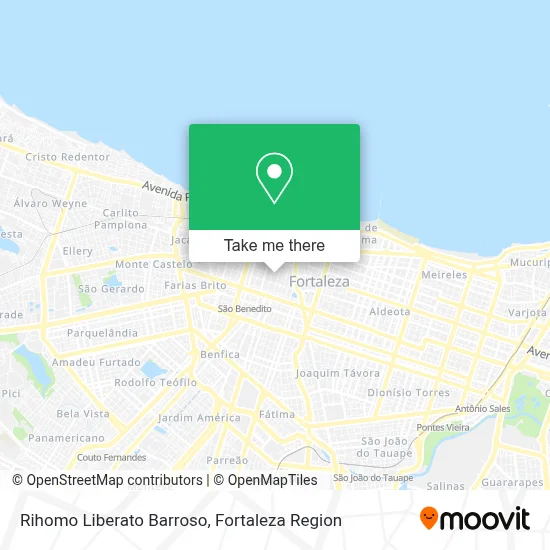 Rihomo Liberato Barroso map