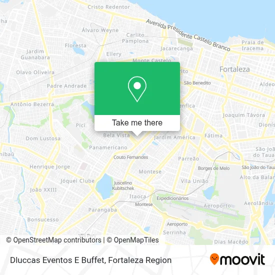 Dluccas Eventos E Buffet map