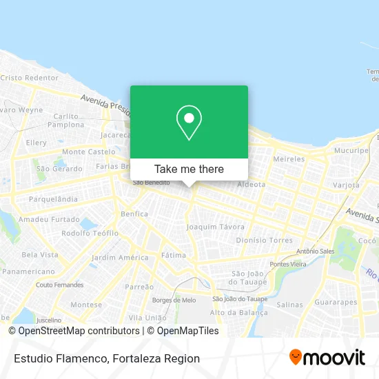 Estudio Flamenco map