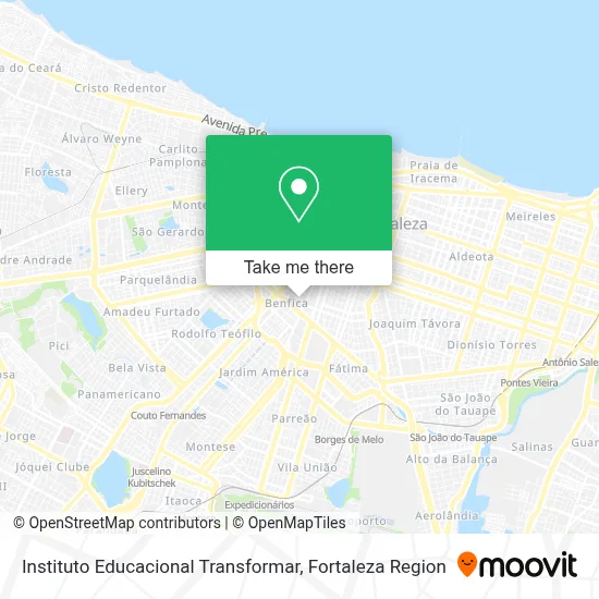 Instituto Educacional Transformar map