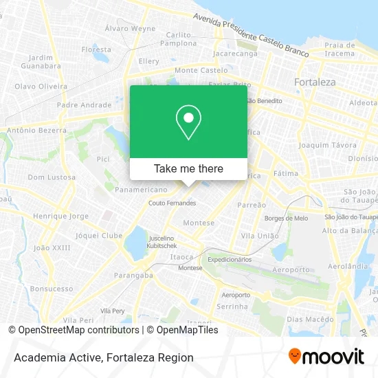 Academia Active map