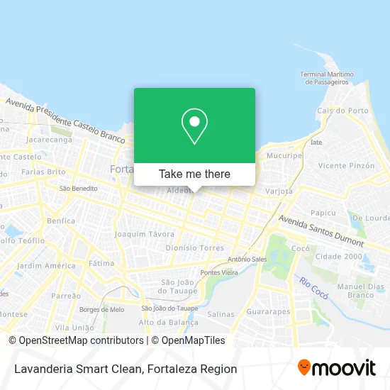 Lavanderia Smart Clean map