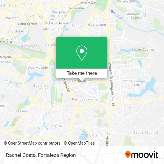 Rachel Costa map