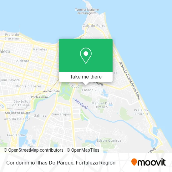 Condomínio Ilhas Do Parque map