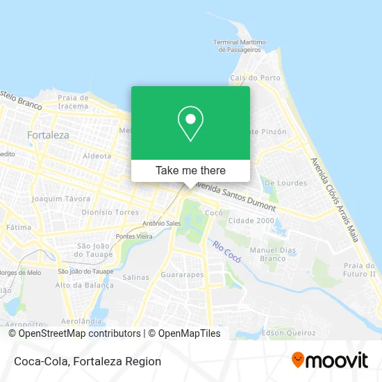 Coca-Cola map