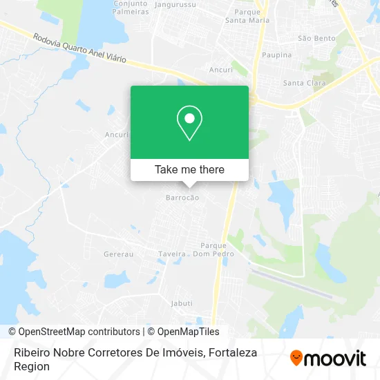 Ribeiro Nobre Corretores De Imóveis map