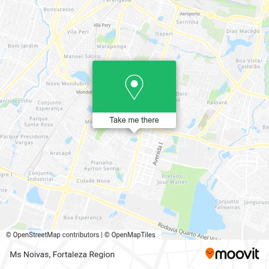 Ms Noivas map