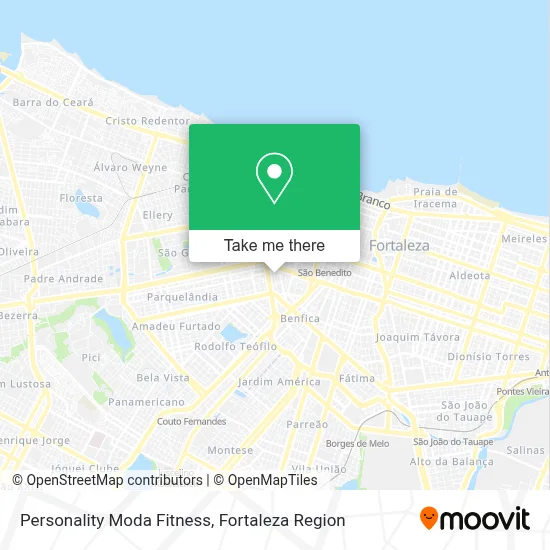 Personality Moda Fitness map
