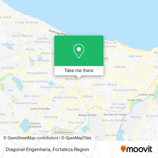 Diagonal Engenharia map