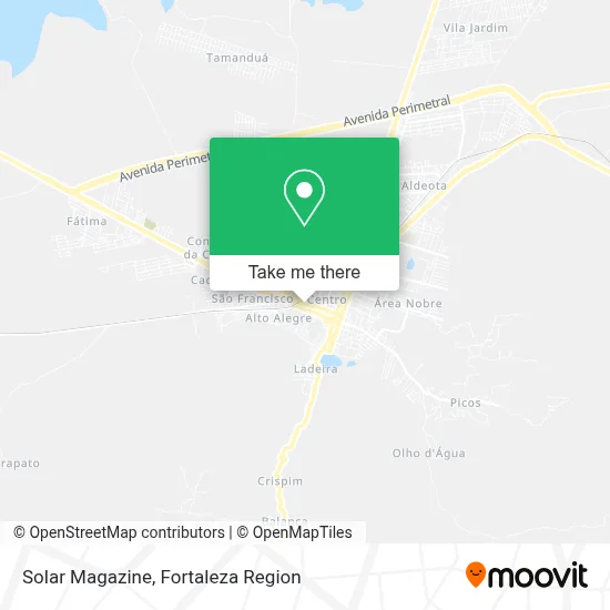 Solar Magazine map