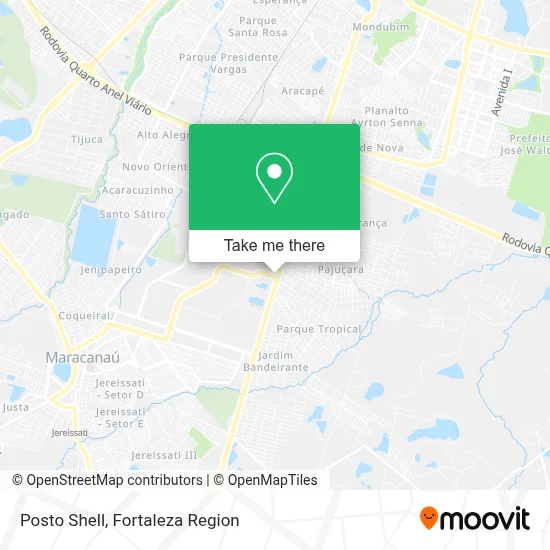 Posto Shell map