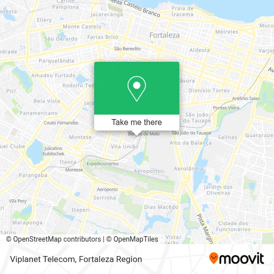 Viplanet Telecom map