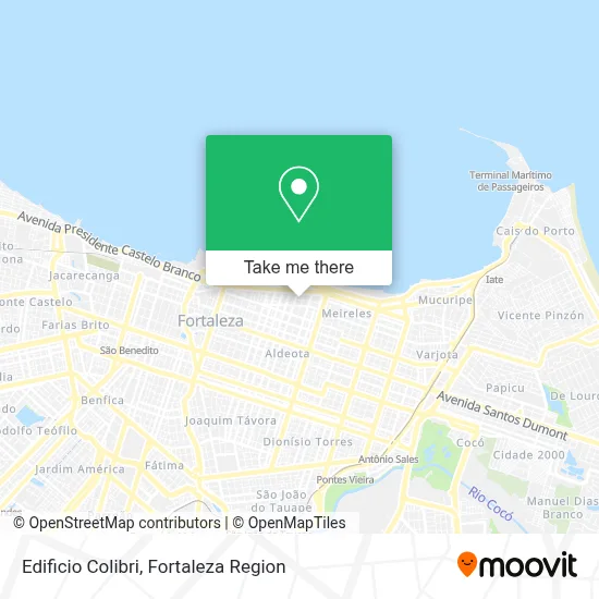 Edificio Colibri map
