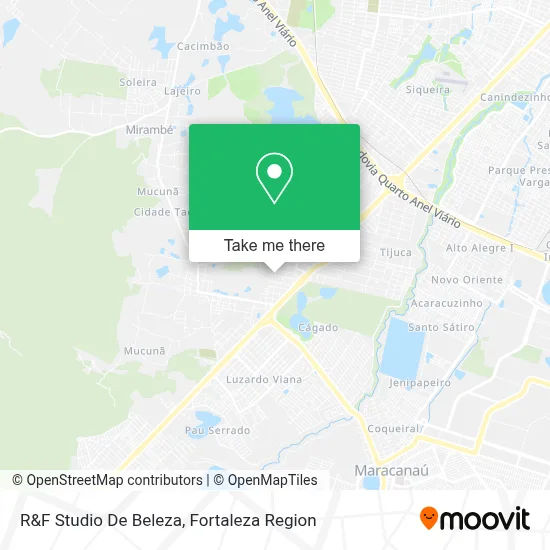 R&F Studio De Beleza map
