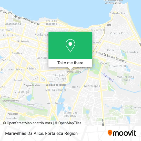 Maravilhas Da Alice map