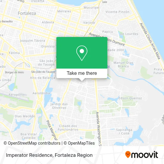Imperator Residence map