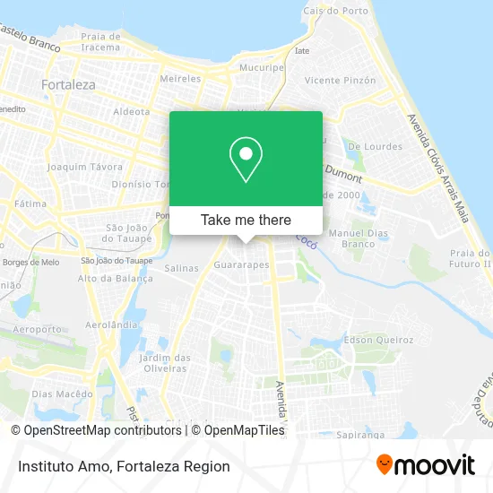 Instituto Amo map