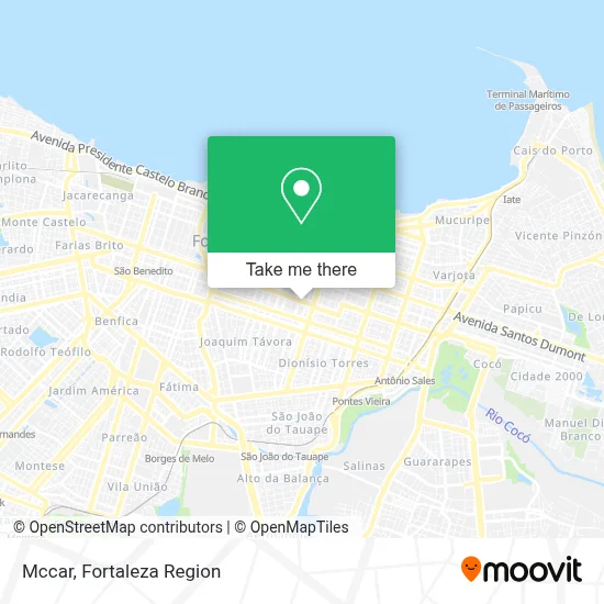 Mccar map