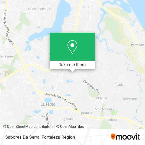 Sabores Da Serra map