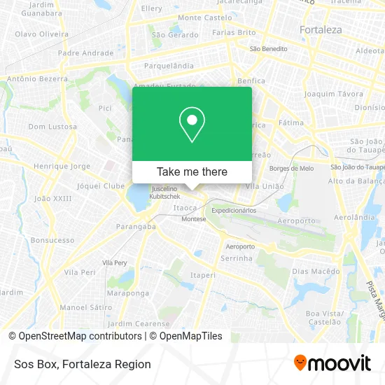 Sos Box map