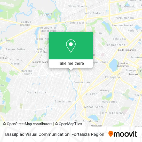 Brasilplac Visual Communication map