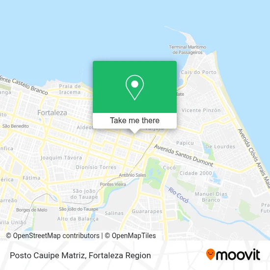 Posto Cauipe Matriz map
