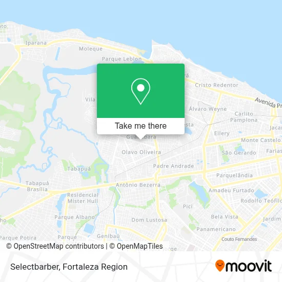 Selectbarber map