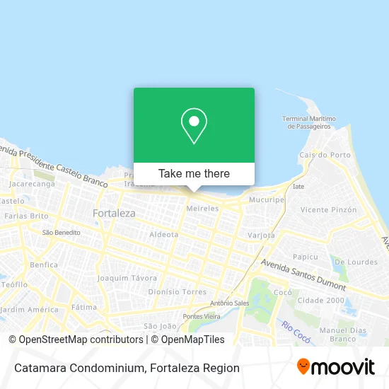 Catamara Condominium map