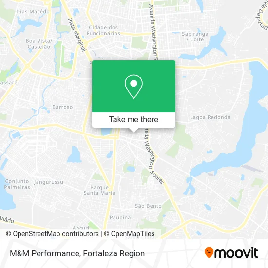 M&M Performance map