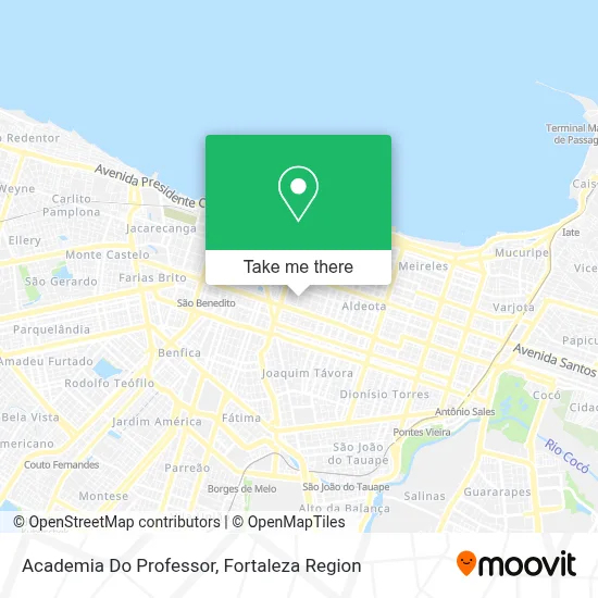 Academia Do Professor map