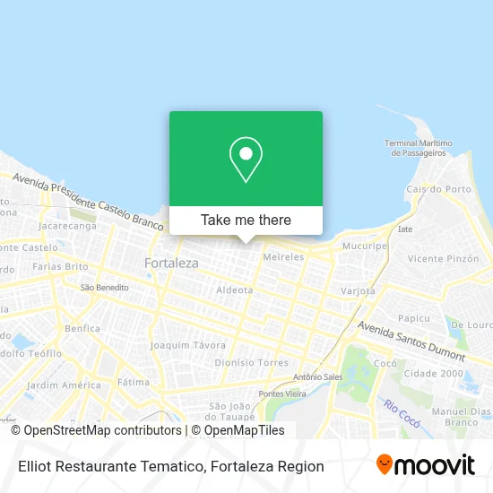 Elliot Restaurante Tematico map
