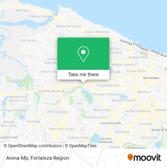 Arena Mp map