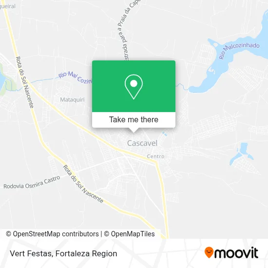Vert Festas map