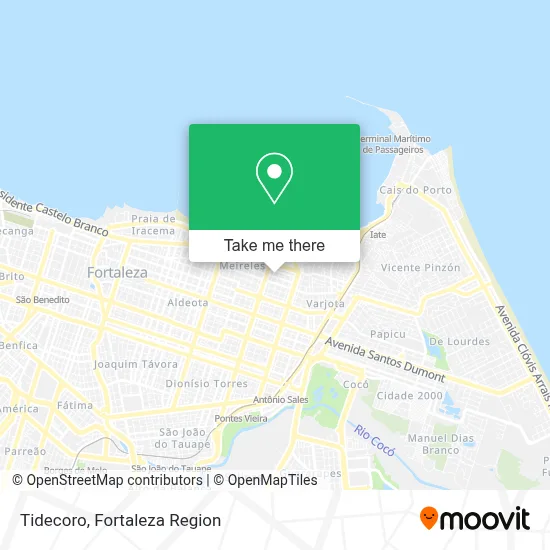Tidecoro map